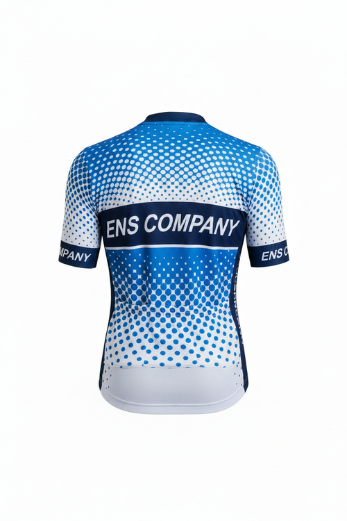 Maillot ENS COMPANY - dos avec liserés marine